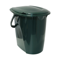 Ведро-туалет 24л зеленый  