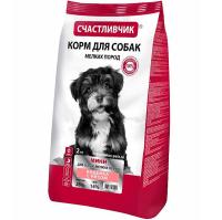 Собаки Счастливчик для мелких пород индейка с рисом 2кг/3шт/5400 ЧЗ