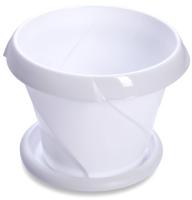 Кашпо "Флориана" 5,4л белый Д270 С387БЕЛ