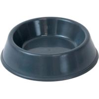 Миска одинарная пластик для котят 100мл серая/2100/Дарэлл