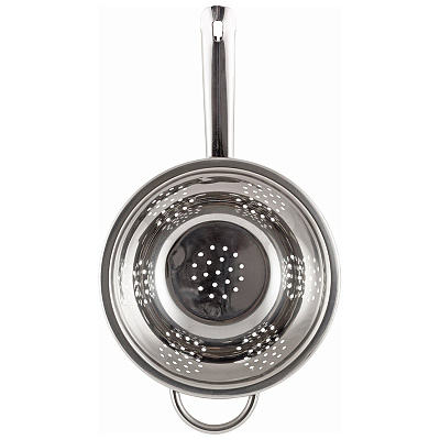 Дуршлаг 22см из нерж стали с длинной ручкой Napoletano