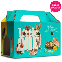 Картонная переноска для птиц и грызунов RIO/Little One