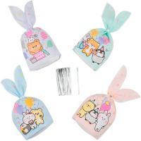 Набор подарочных пакетов 13.5*22 см "Party time" 36шт MESHU /Рельеф