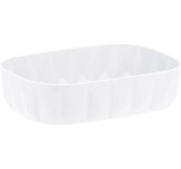 Мыльница д/ванны Призма белый М2243