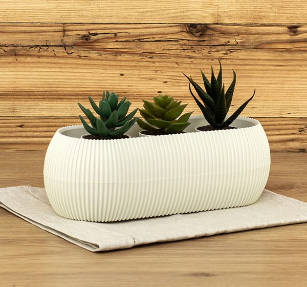 Кашпо ПИКАНТО 1,3л французский серый М3210