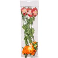 Стикер Цветок фетр  12шт  217050