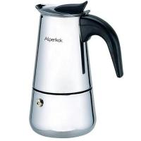 Кофеварка гейзерная 500мл на 9 чашки нерж. сталь AK-803 /24шт/ Webber