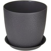 Кашпо ВЕРОНА 1,5л графитовый М3095