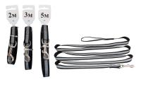 Поводок капрон 20мм*5м ЧИП светоотражающий/021622