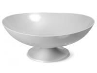 Ваза д/фруктов Люмици светло-серый С581СЕР /20шт/Мартика 