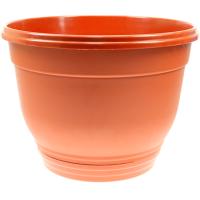 Кашпо Цегла 1л терракот с под. 001224 /30шт/