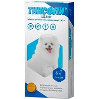 П Тиксфли д/собак 2,4-5кг п/б и п/к, 112,5мг/ ЧЗ