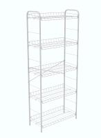 Стеллаж-полка 5-ти ярусная хозяйственная 66*28*156,5см серый СПУ2/С
