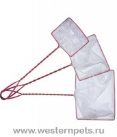 Сачок Тритон №3 8см белый с красной ручкой