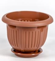 Кашпо Лотос 2л терракот 07021