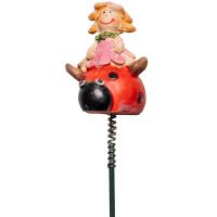 Стикер Дети на животных большие 7см /12шт/KXY13A6181