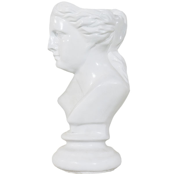 Ваза декоративная Венера (белая)/АФ