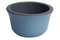 Кашпо Омега 5,3л ментол/антрацит ОМ26-33