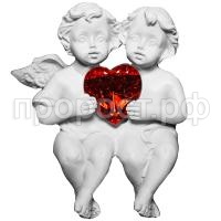 ангел для полки с рубином ангел для полки с рубином