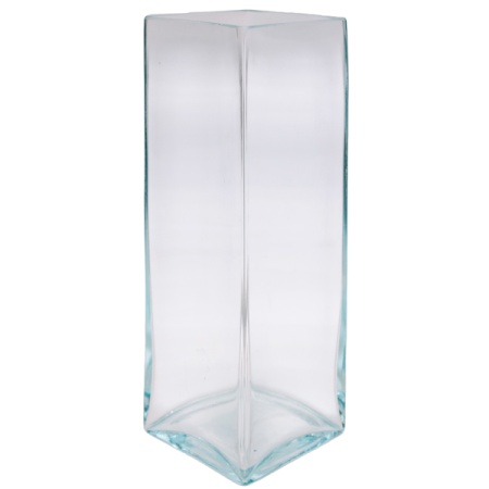 Ваза Квадрат h30 10*10см прозр 6360/300/072969