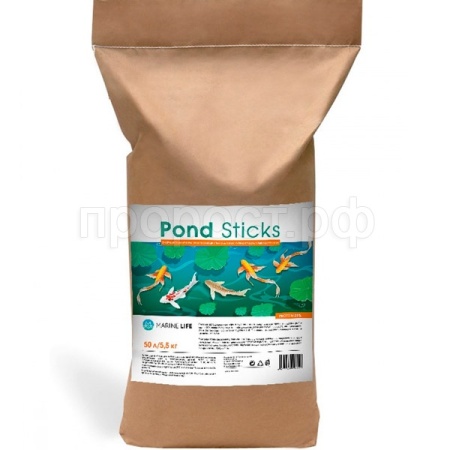 Корм для рыб Marine Life Pond Sticks 50л/5,5кг