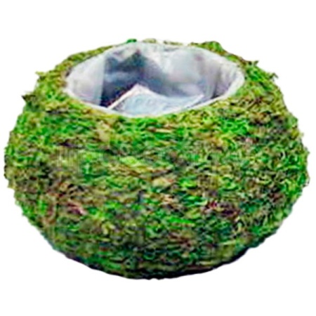 Плетеное изделие шар зелен.больш D1101655-18