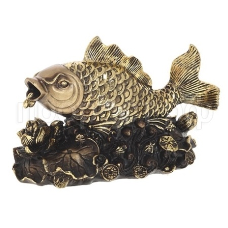 Золотая рыбка (сусальное золото) L20W9H12см 123298/SG013